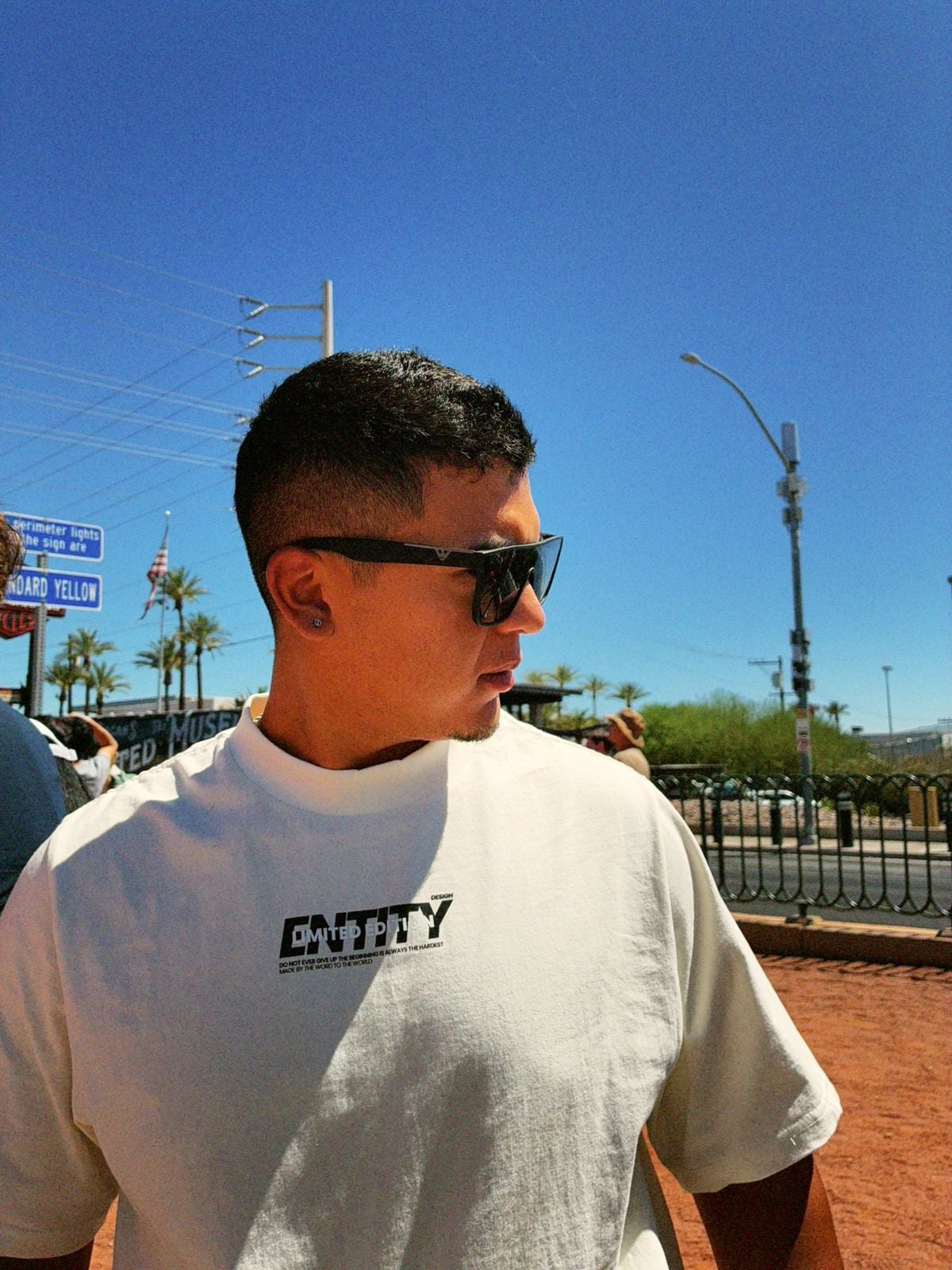 ORDER NOW: White Oversized T-Shirt – Limited Edition by ENTITY DESIGN