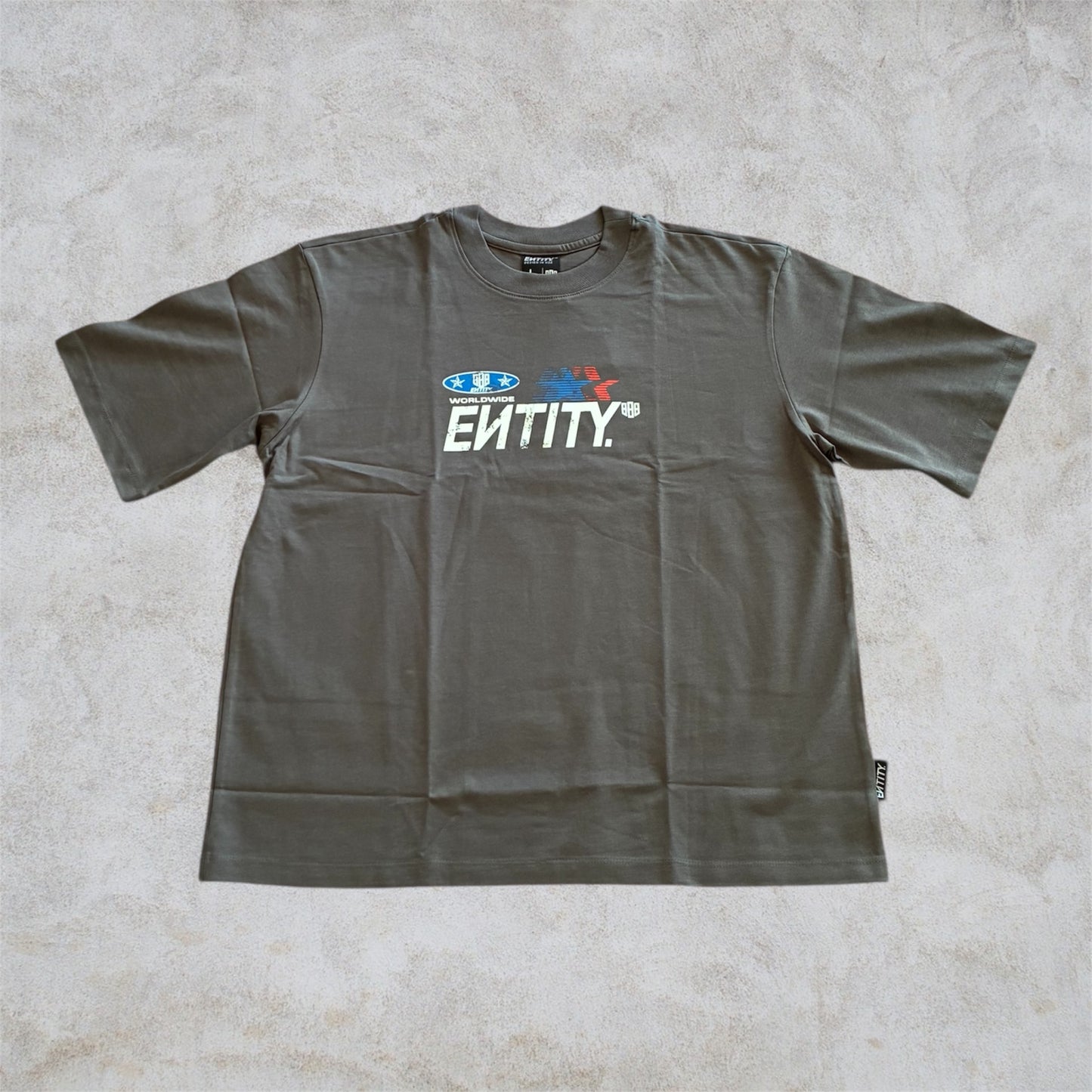 ADD TO CART: GREY T-Shirt – SPEEDRUN LA by ENTITY DESIGN