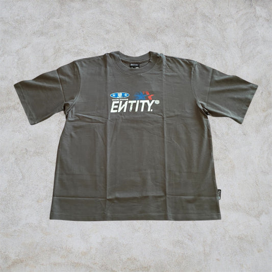 ADD TO CART: GREY T-Shirt – SPEEDRUN LA by ENTITY DESIGN